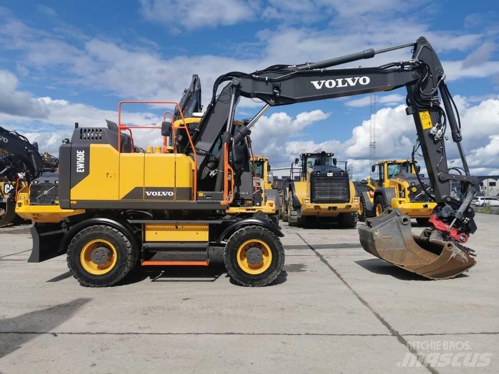 Volvo EW 160 E 旋轉式挖土機/掘鑿機/挖掘機