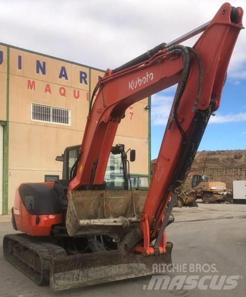 Kubota KX 080-4 中型挖土機/掘鑿機/挖掘機 7t-12t