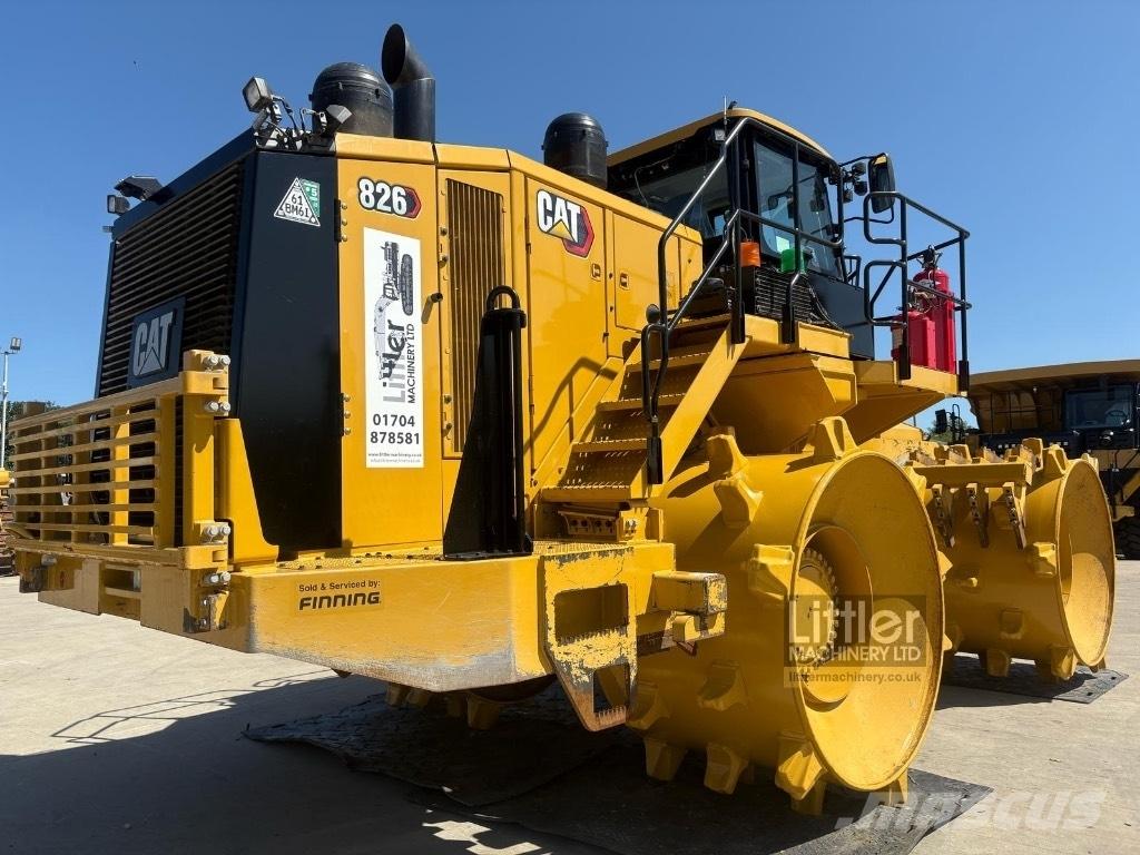 CAT 826 K 廢棄物壓實機