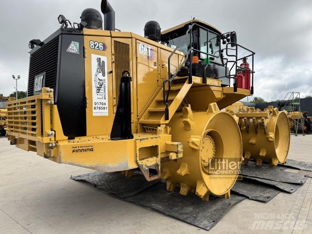 CAT 826 K 廢棄物壓實機