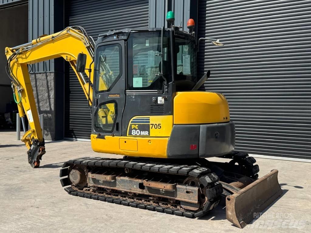 Komatsu PC 80 MR-3 中型挖土機/掘鑿機/挖掘機 7t-12t