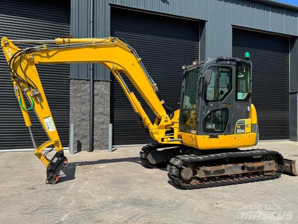 Komatsu PC 80 MR-3 中型挖土機/掘鑿機/挖掘機 7t-12t