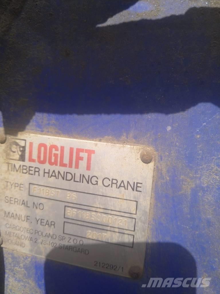 Loglift F118ST 木材起重機