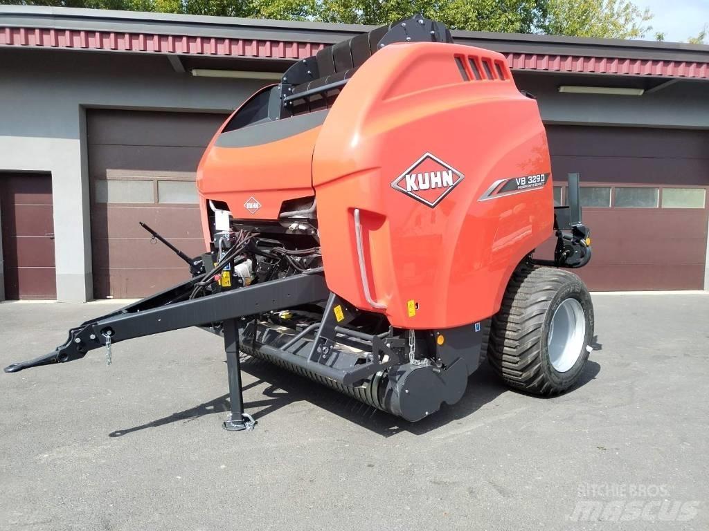 Kuhn VB 3290 圓型牧草打包機