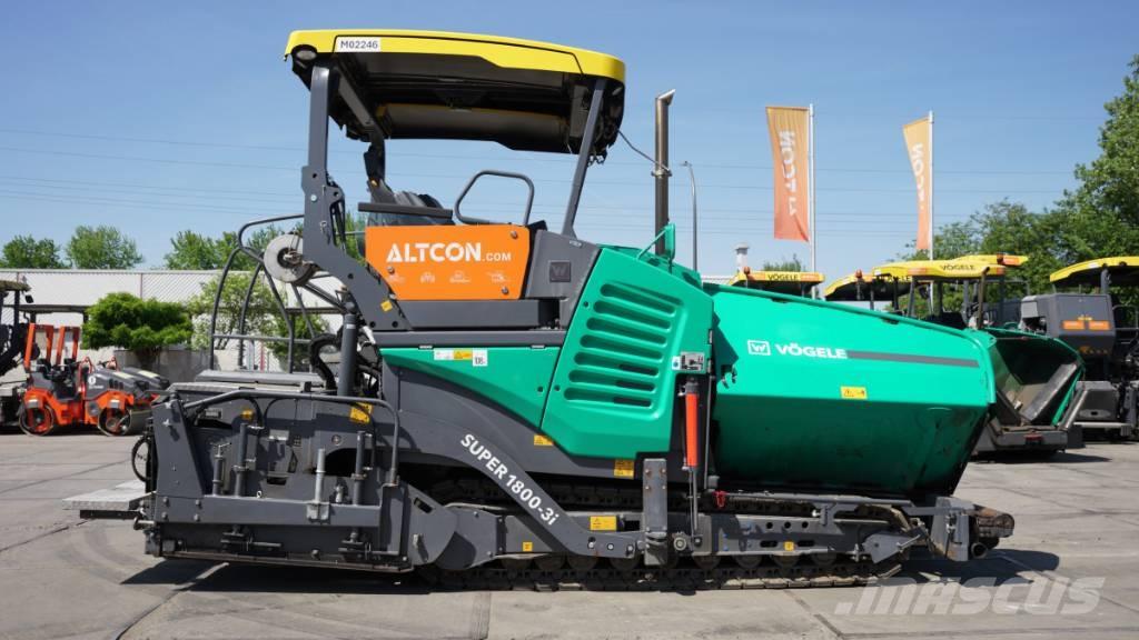 Vögele SUPER 1800-3I 瀝青攤舖機/鋪路機