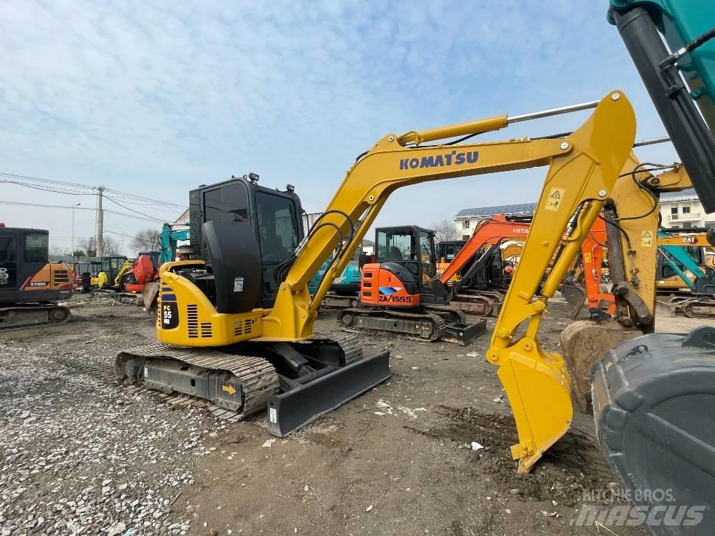 Komatsu PC 55 MR 小型挖土機/掘鑿機<7t(小型挖掘機)