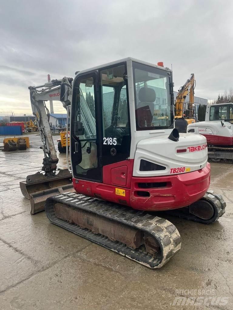 Takeuchi TB260 小型挖土機/掘鑿機<7t(小型挖掘機)