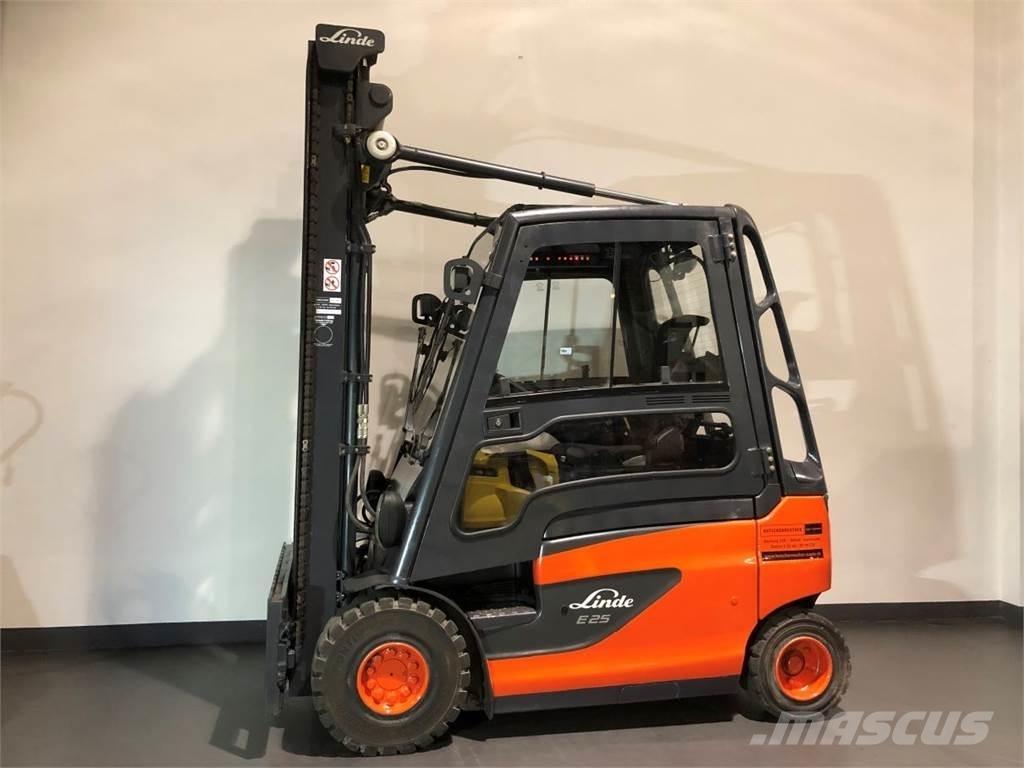 Linde E25-01 電動堆高機