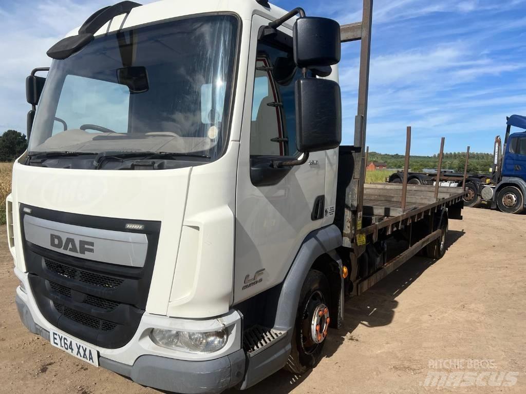 DAF LF180 平板式/側卸式卡車