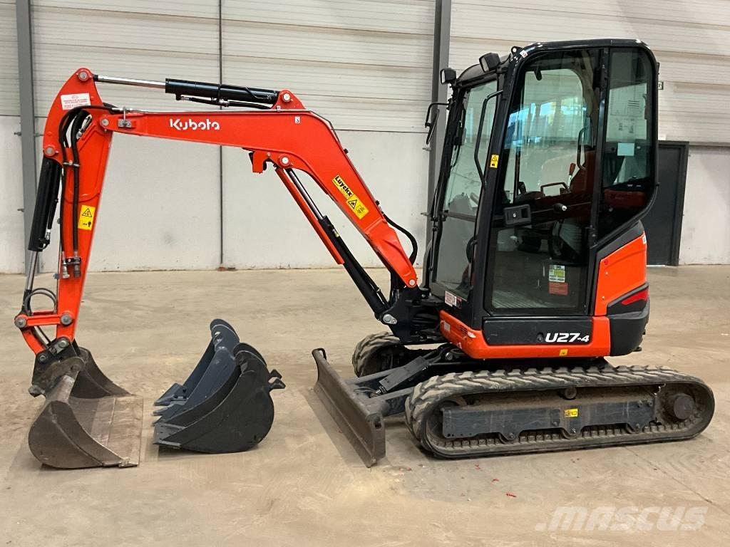 Kubota U 27-4 HI 小型挖土機/掘鑿機<7t(小型挖掘機)