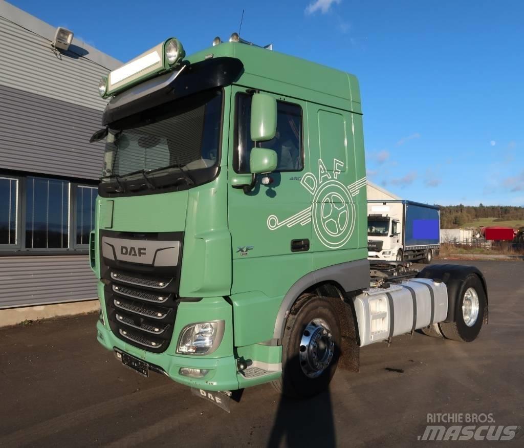 DAF XF 480 4x2 曳引機組件
