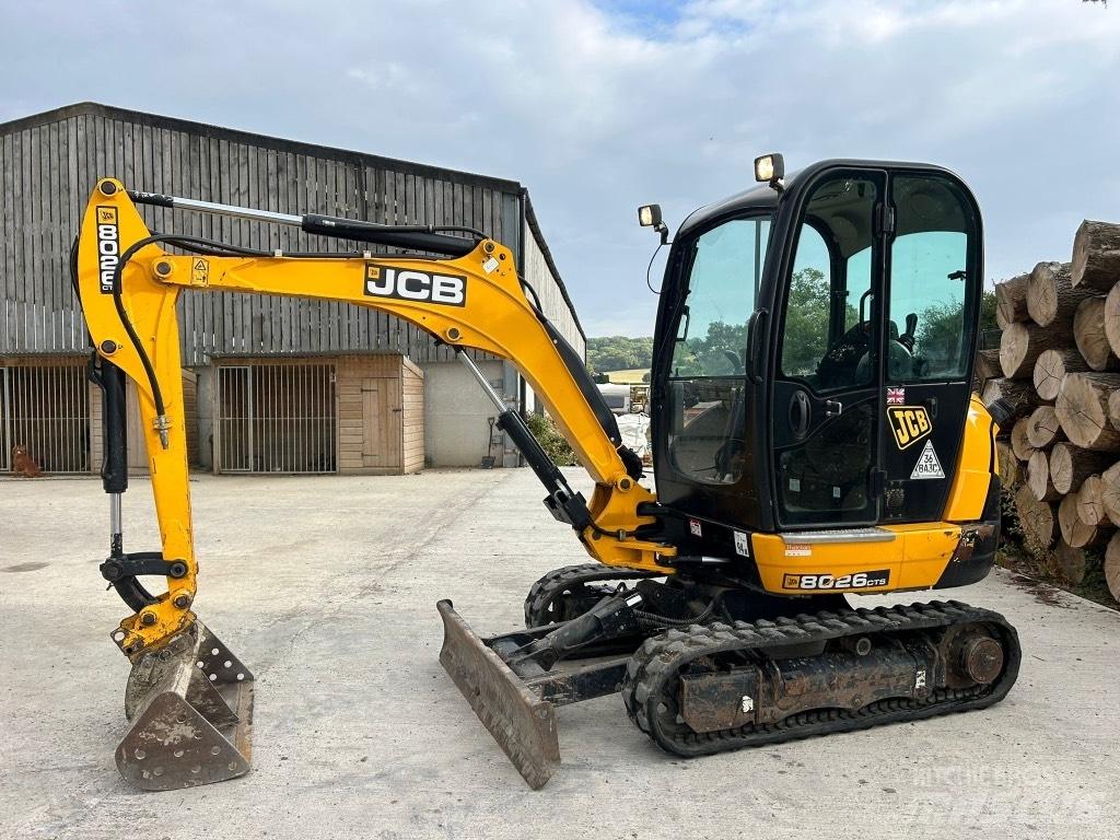 JCB 8026 CTS 小型挖土機/掘鑿機<7t(小型挖掘機)
