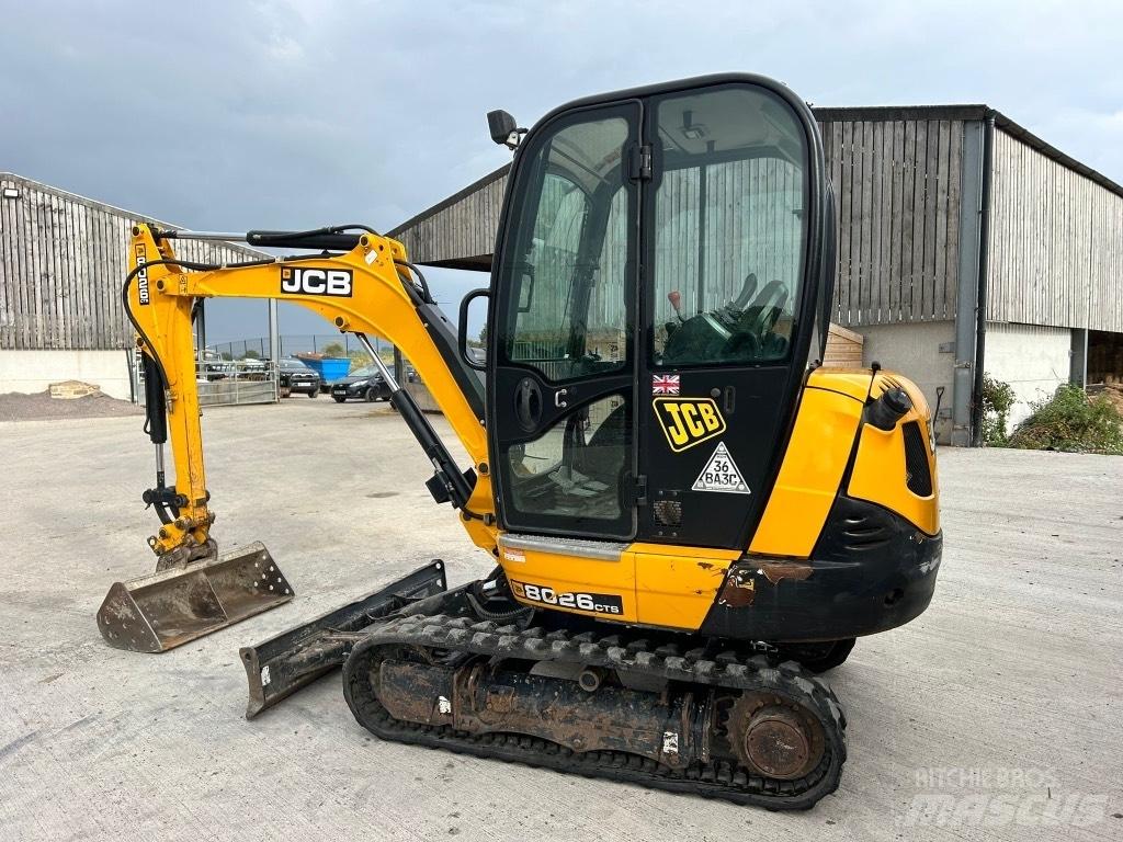 JCB 8026 CTS 小型挖土機/掘鑿機<7t(小型挖掘機)