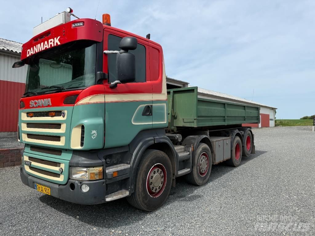 Scania R500 8x2 起重可拆卸式卡車