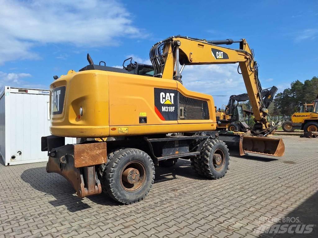 CAT M 318 F 旋轉式挖土機/掘鑿機/挖掘機