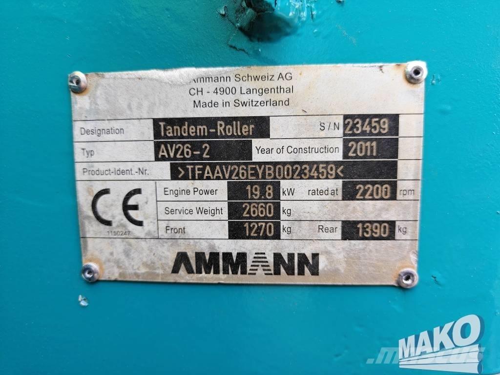 Ammann AV 26-2 雙輪滾壓機