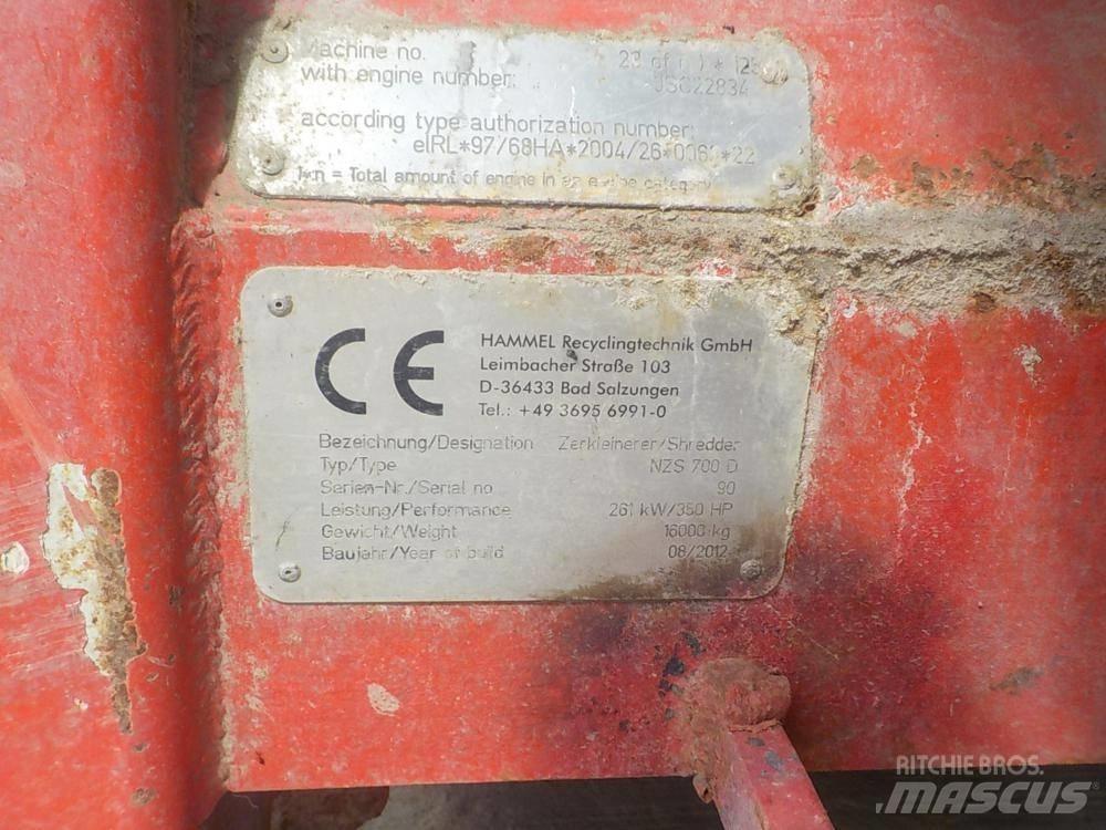 Hammel nz-s700d 林業覆蓋機