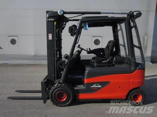 Linde E25L 電動堆高機
