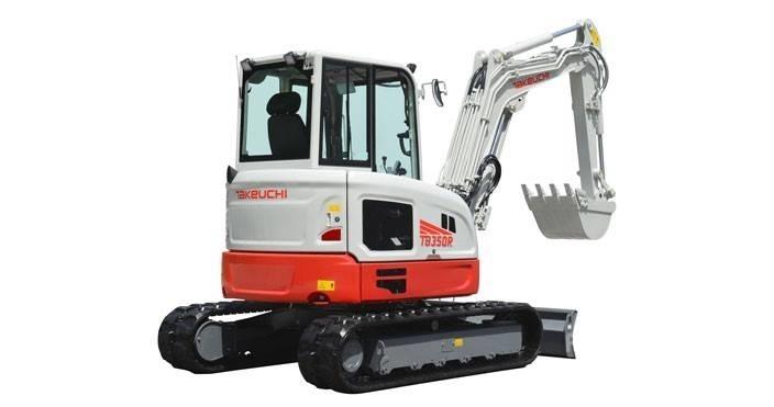 Takeuchi TB 350R 小型挖土機/掘鑿機<7t(小型挖掘機)