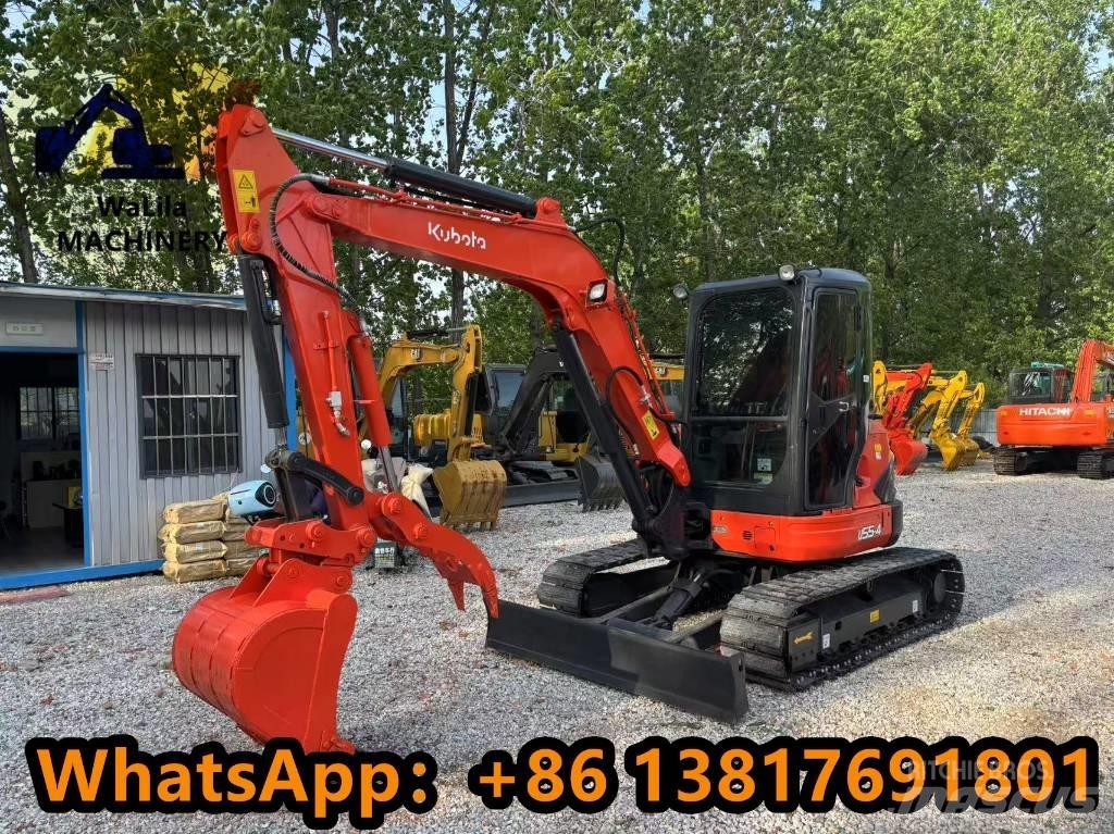 Kubota U 55 R-4 小型挖土機/掘鑿機<7t(小型挖掘機)