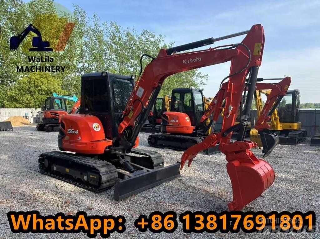Kubota U 55 R-4 小型挖土機/掘鑿機<7t(小型挖掘機)
