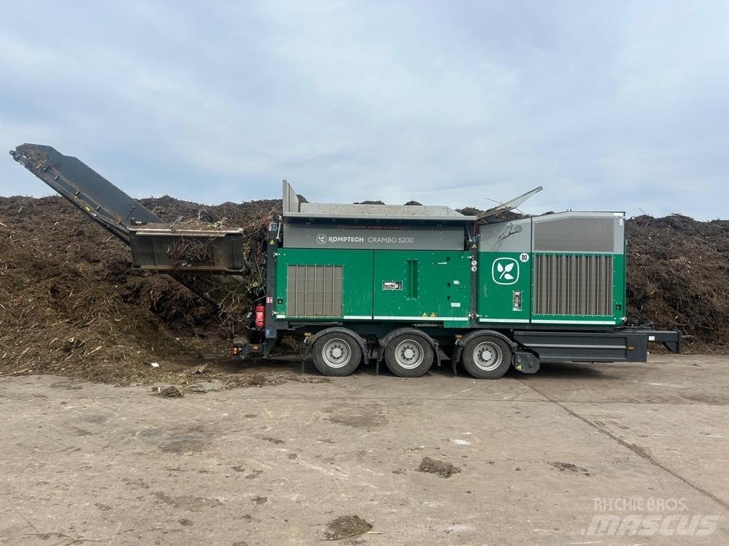 Komptech Crambo 5200 廢棄物撕碎機
