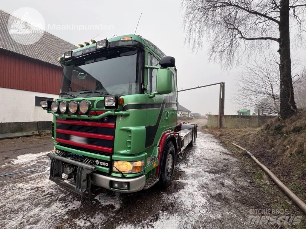 Scania R 164-580 吊鉤式起重車