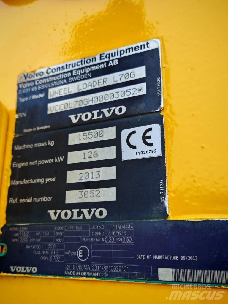 Volvo L 70 G 輪胎式裝載機