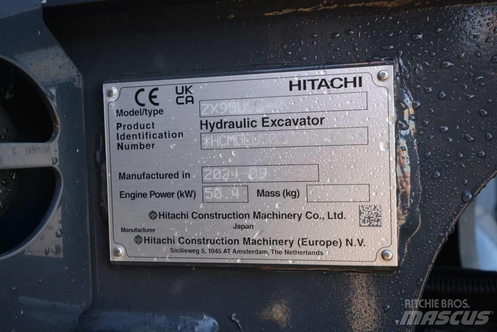 Hitachi ZX 95 USB-7 中型挖土機/掘鑿機/挖掘機 7t-12t