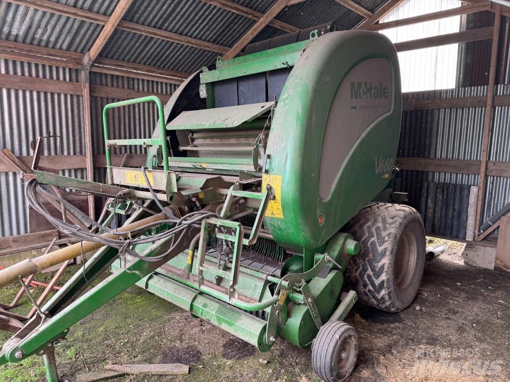 McHale V 660 圓型牧草打包機