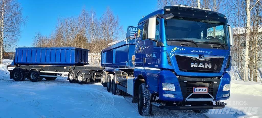 MAN TGX 35.580 傾卸式卡車