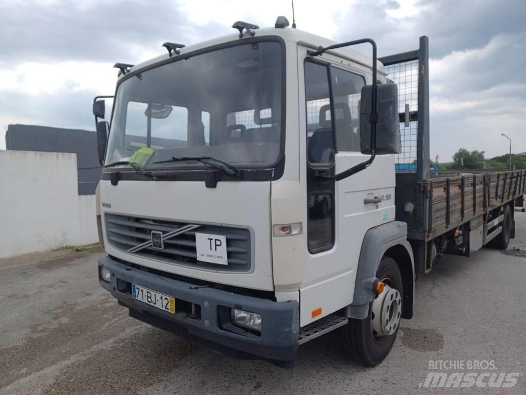 Volvo FL6 180 平板式/側卸式卡車