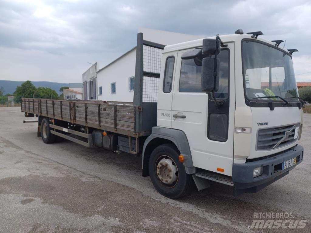 Volvo FL6 180 平板式/側卸式卡車