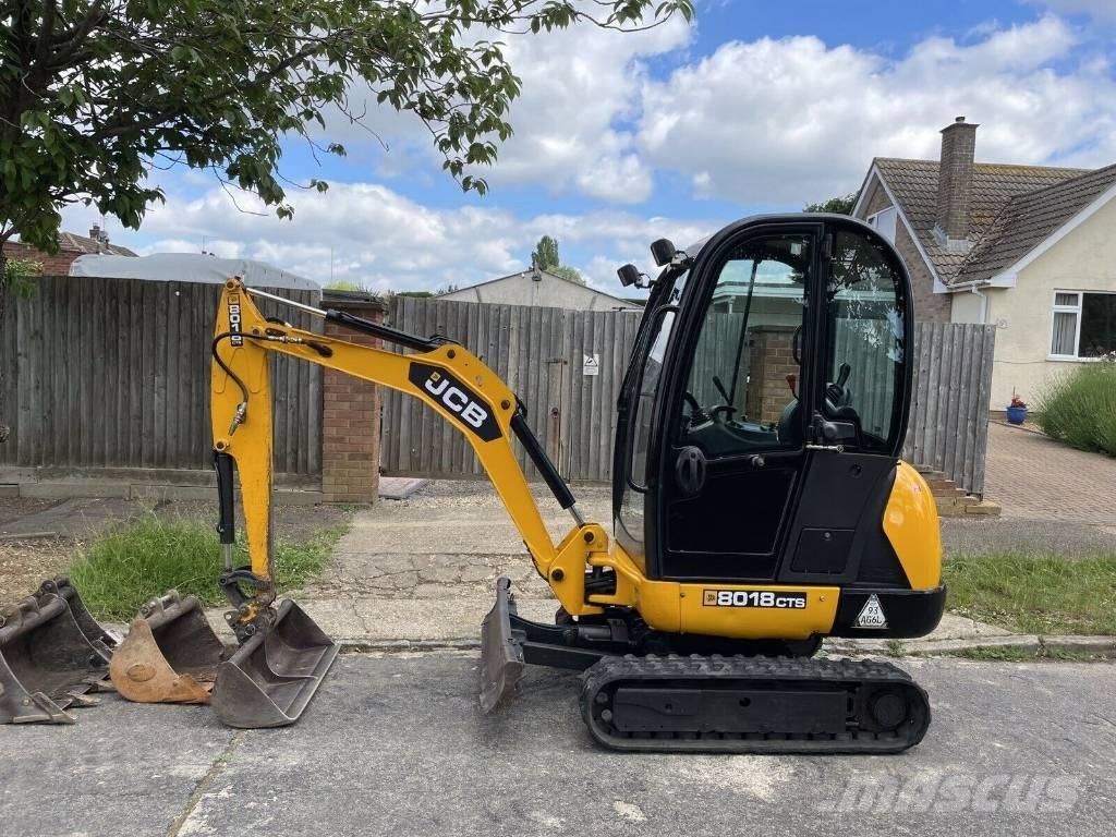 JCB 8018 CTS 小型挖土機/掘鑿機<7t(小型挖掘機)