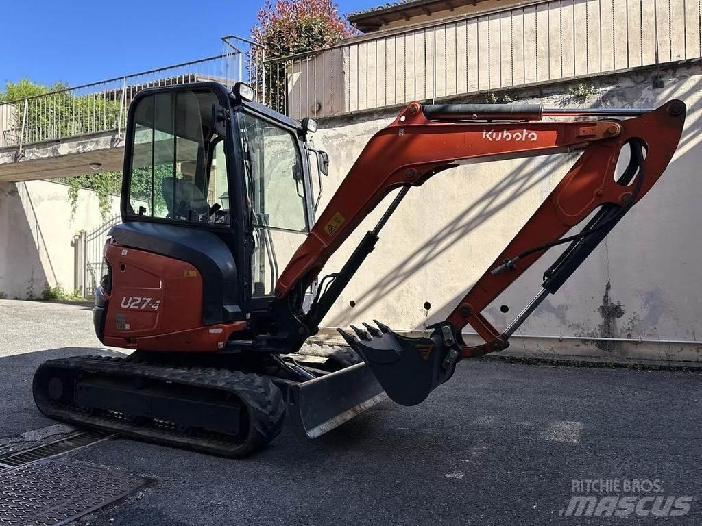 Kubota U27-4 小型挖土機/掘鑿機<7t(小型挖掘機)