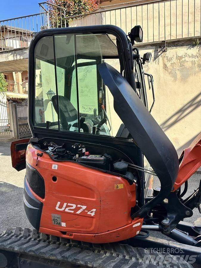 Kubota U27-4 小型挖土機/掘鑿機<7t(小型挖掘機)