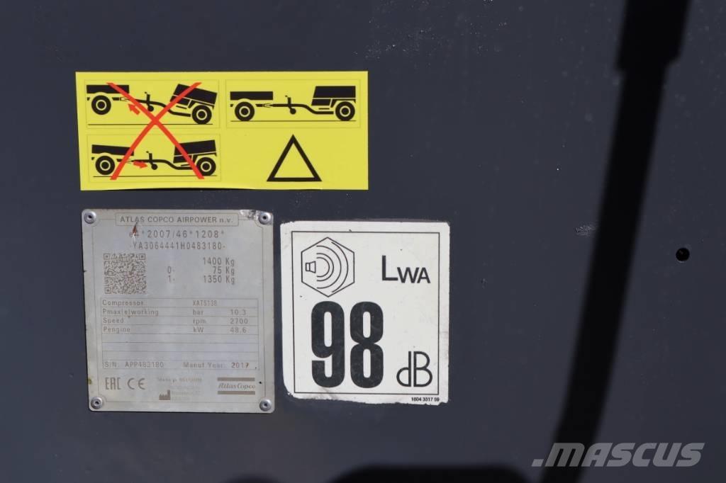 Atlas Copco XATS138 空氣壓縮機