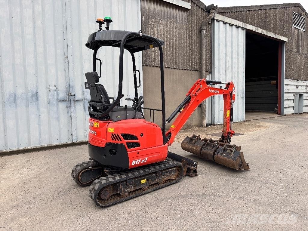 Kubota U 17 小型挖土機/掘鑿機<7t(小型挖掘機)