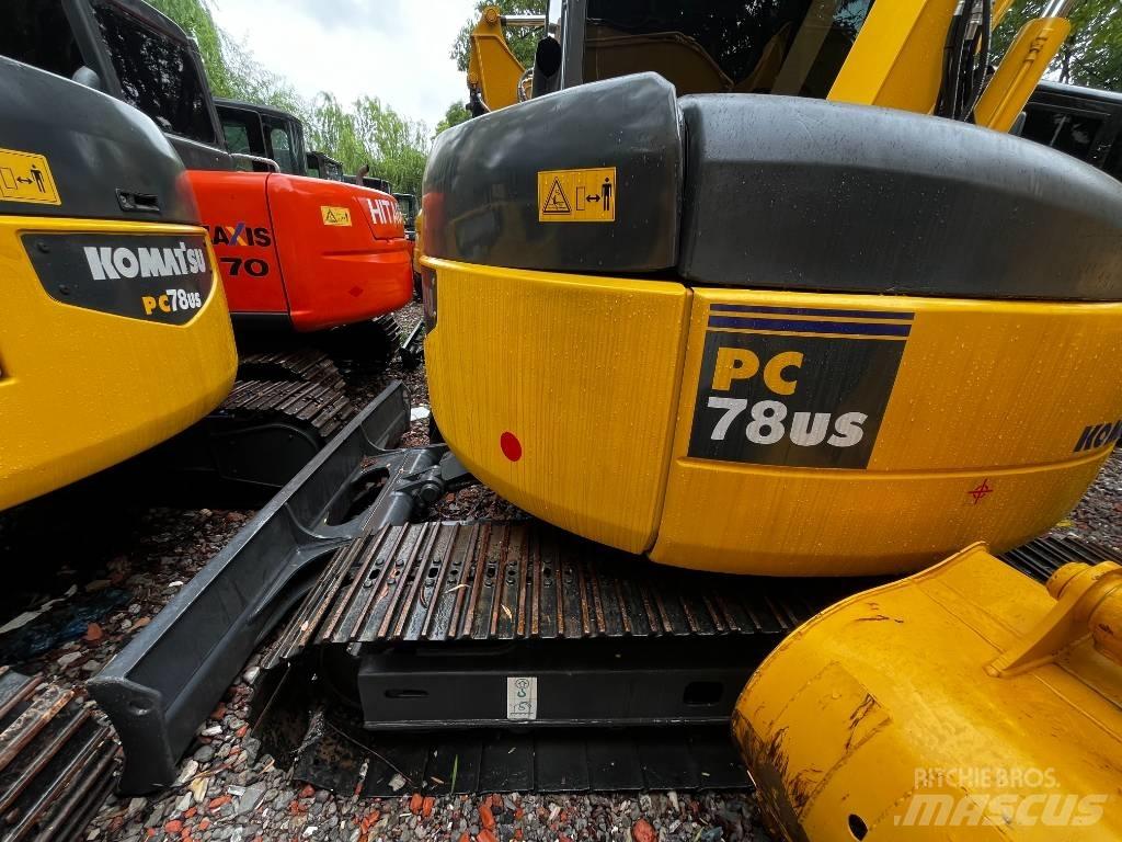 Komatsu PC 78 US 中型挖土機/掘鑿機/挖掘機 7t-12t