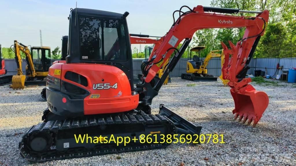 Kubota U 55-4 小型挖土機/掘鑿機<7t(小型挖掘機)
