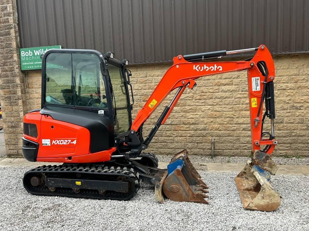 Kubota KX027-4 小型挖土機/掘鑿機<7t(小型挖掘機)