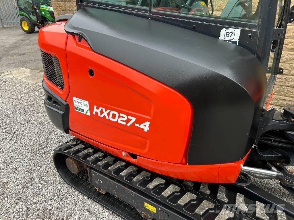 Kubota KX027-4 小型挖土機/掘鑿機<7t(小型挖掘機)