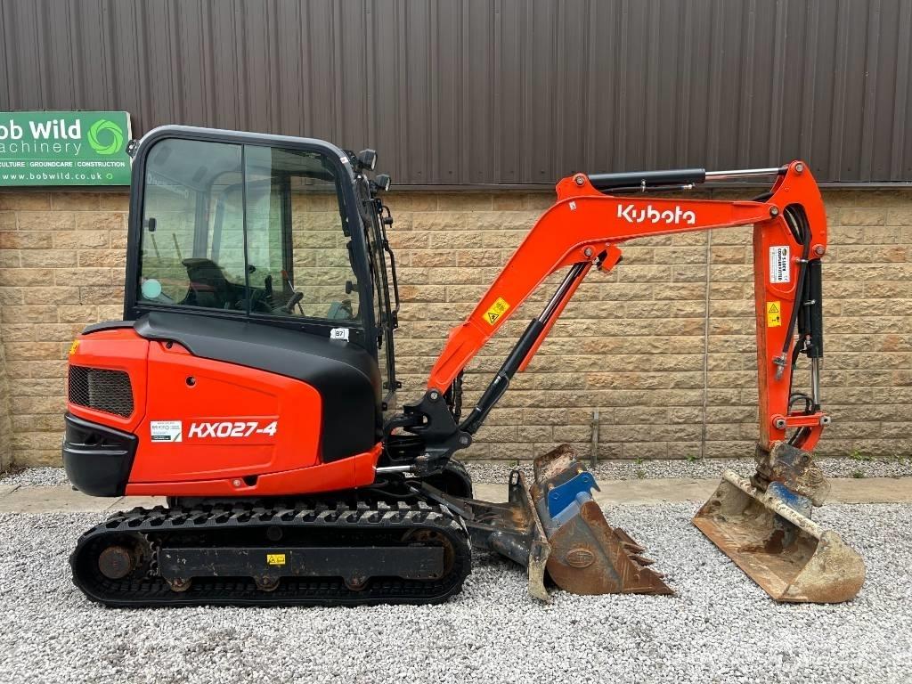 Kubota KX027-4 小型挖土機/掘鑿機<7t(小型挖掘機)