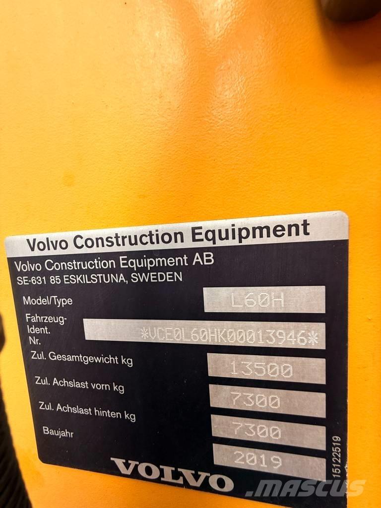 Volvo L 60 H 輪胎式裝載機