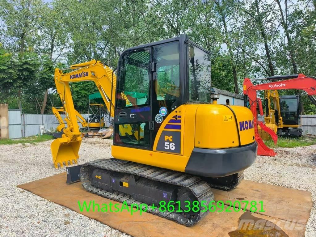 Komatsu PC 56 小型挖土機/掘鑿機<7t(小型挖掘機)