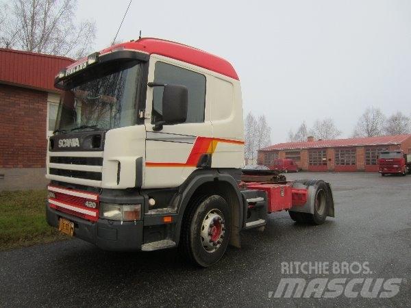Scania P124 4X2 3700 曳引機組件