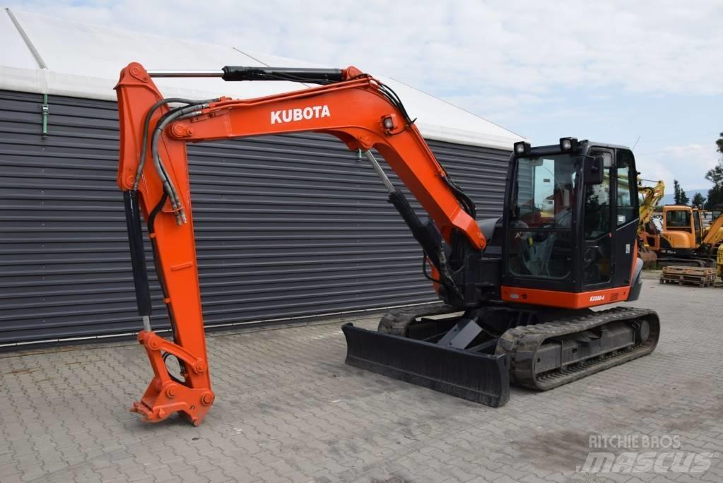 Kubota KX 080-4 中型挖土機/掘鑿機/挖掘機 7t-12t