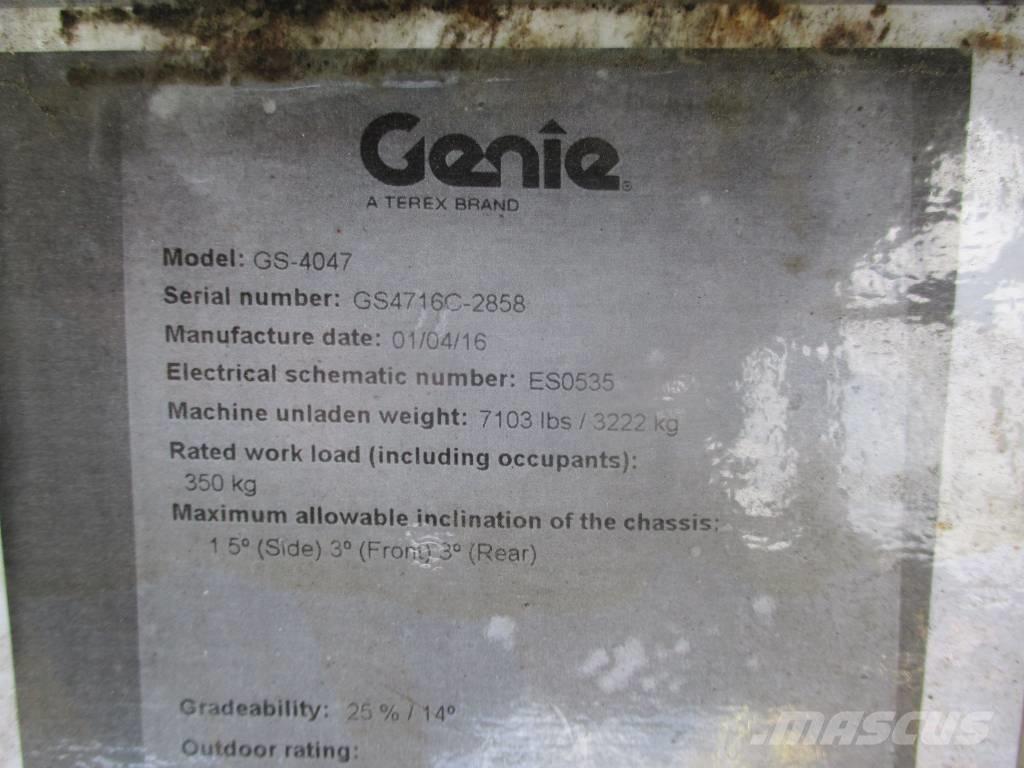 Genie GS 4047 剪式升降機