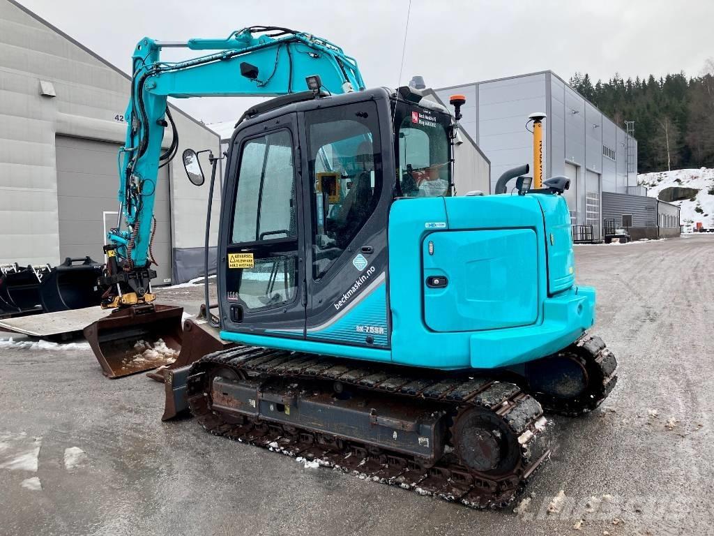Kobelco SK 75 SR 中型挖土機/掘鑿機/挖掘機 7t-12t
