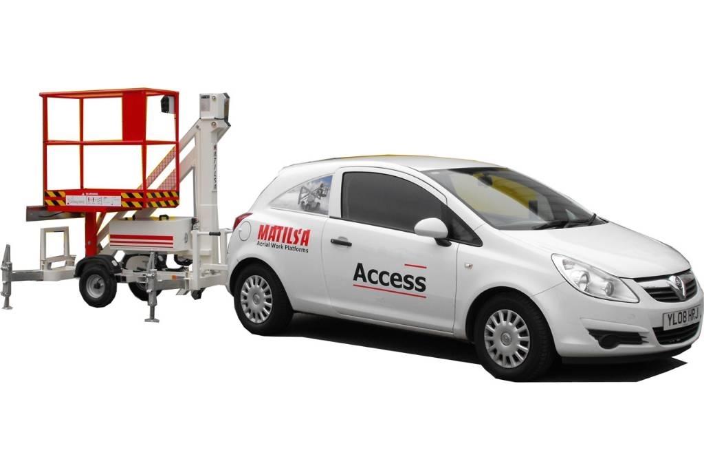 Matilsa Parma 7 拖車裝載高空作業平台